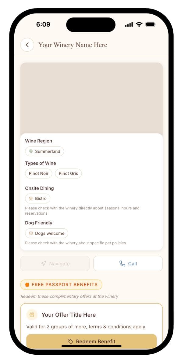 Passport app offer redemption