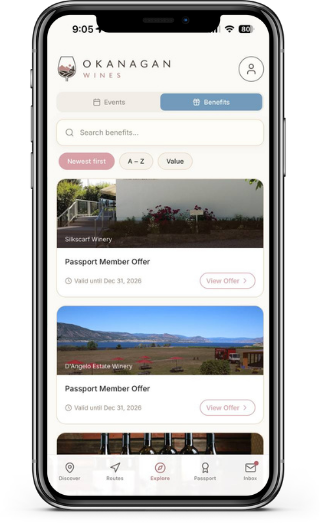 Okanagan Wines Passport offers